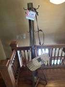 Creel harness and Hall tree
