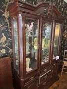 Cabinet but not contents, 54 x 16.5 x 84”