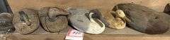 6 - assorted duck decoys