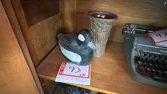 Decoy and vase