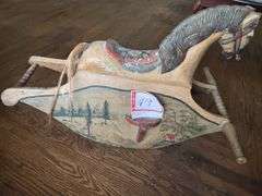 Antique rocking horse