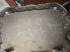 Silver plate tea set