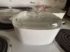 3 - Corning-Ware dishes