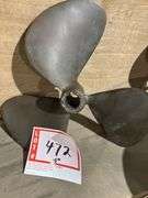 14 inch brass prop