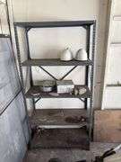 Metal shelving, 36 x 15 x 71”