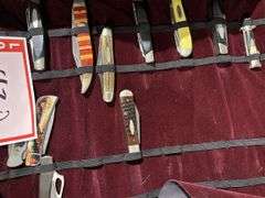 Folding knife collection