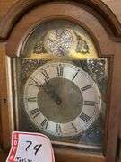 Grandfather clock, 19 x 12 x 78”