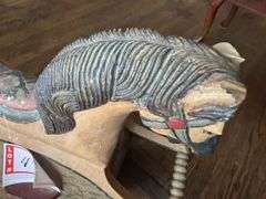 Antique rocking horse