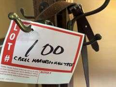 Creel harness and Hall tree