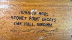 Hornick Brothers Stoney Point Decoys decoy