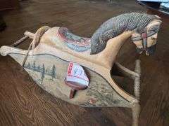 Antique rocking horse