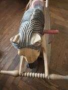 Antique rocking horse