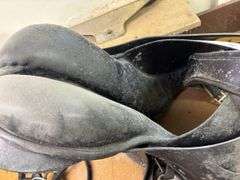 English riding saddle