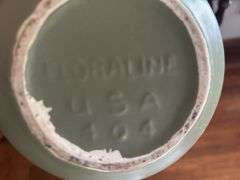5 – pieces of pottery, one is Floraline