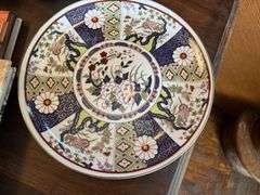 Oriental wall plaque plate