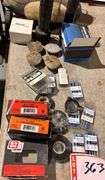 Lead weights, duck decoy, and miscellaneous