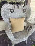 Wicker chair