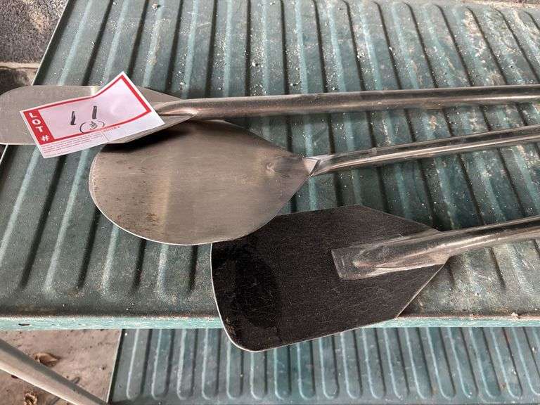 3 - large cooking paddles