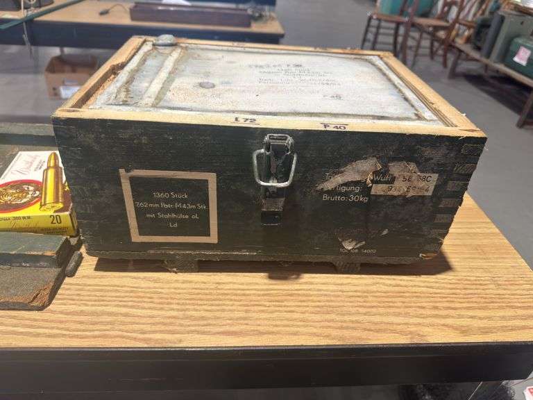 7.62x39 Ammo, Box & 300 Mag Ammo (Sticker #764)