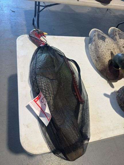 Turkey decoy with bag
