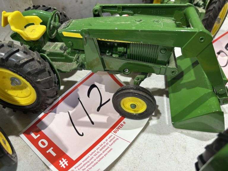John Deere tractor with loader