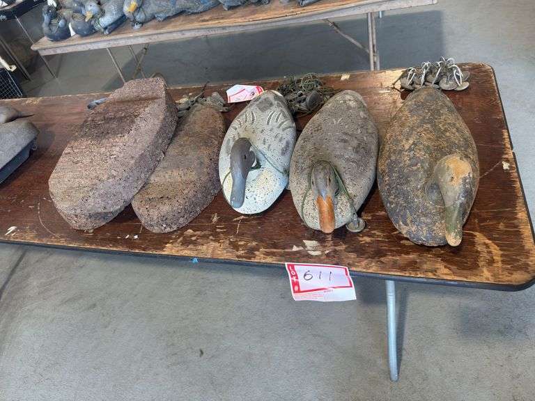 3 Duck decoys