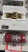 1936 Gold plated Chrysler Airflow, 1941 Packard Darrin Convertible, 1935 Golden Auburn, 1957 Cadilla