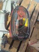 Johnson 4HP Motor & Flat Bottom Gas Tank (Sticker #713)
