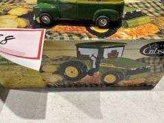John Deere cookie jar and the bank