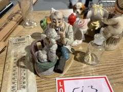 Strickfaden’s thermometer, Sandusky, Ohio and knickknacks
