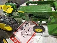 John Deere tractor with loader