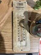 Strickfaden’s thermometer, Sandusky, Ohio and knickknacks