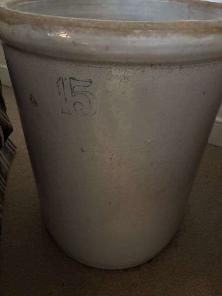 15 gallon crock table