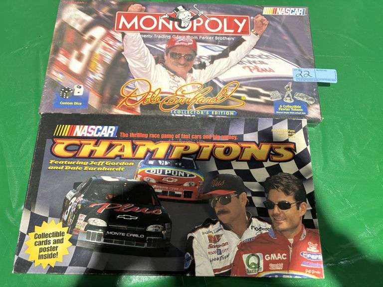 NASCAR Monopoly unopened, NASCAR champions game