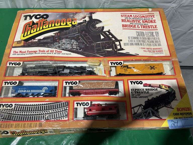 Tyco Chattanooga train set