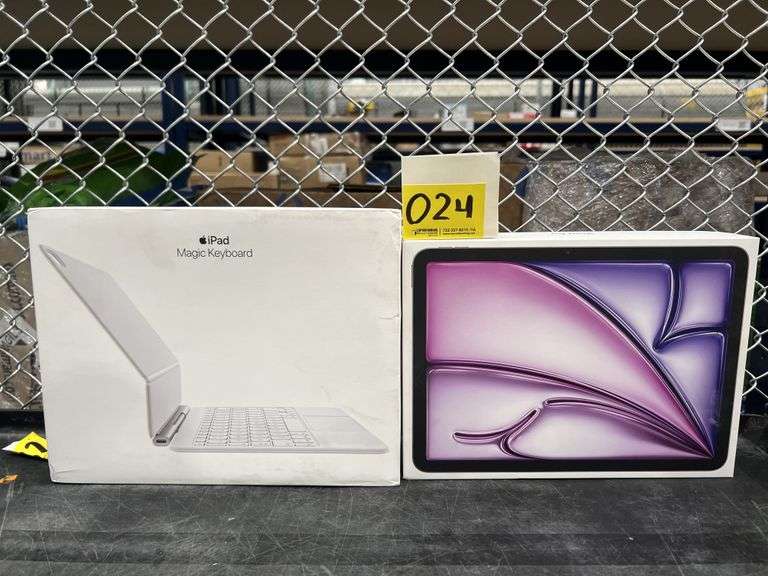 (NUEVO) Lote de 2 artículos, contiene: 1 Tablet Marca APPLE, Modelo IPAD AIR (M3) 128GB, Serie CLX6