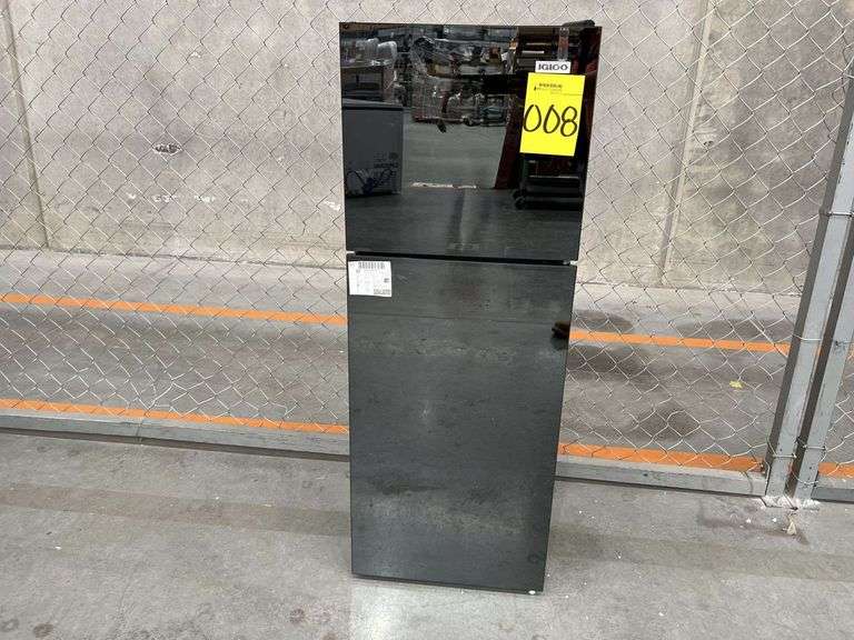 (NUEVO) Refrigerador Marca IGLOO, Modelo IGLRF47DDMRGRY, Serie ND, Color NEGRO