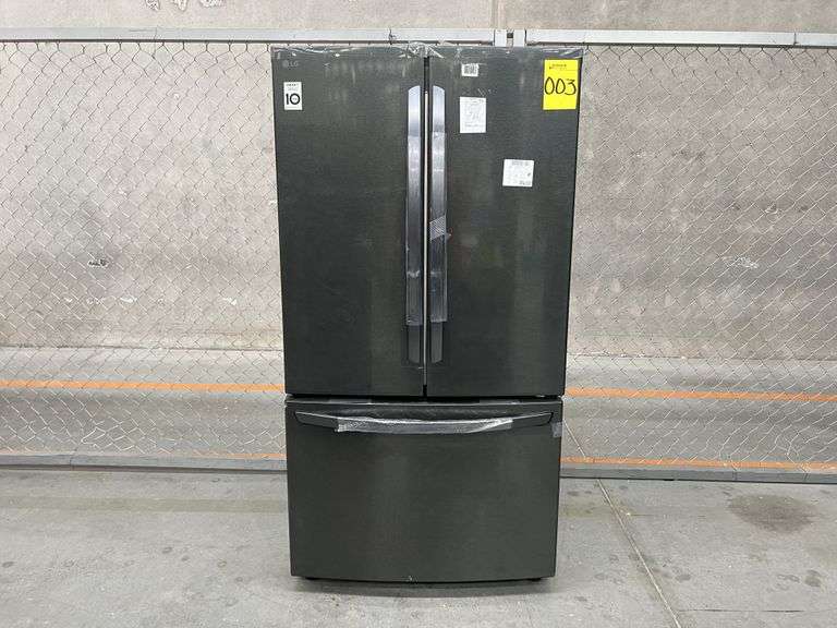 (NUEVO) Refrigerador Marca LG, Modelo GM39BIT, Serie P3X731, Color GRAFITO