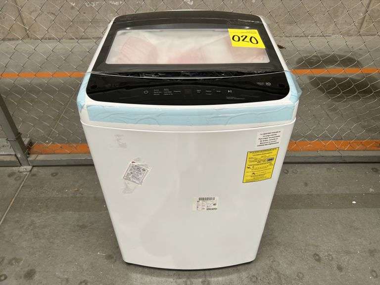 (NUEVO) Lavadora de 17KG Marca LG, Modelo WT17WVTB, Serie Q4T583, Color BLANCO