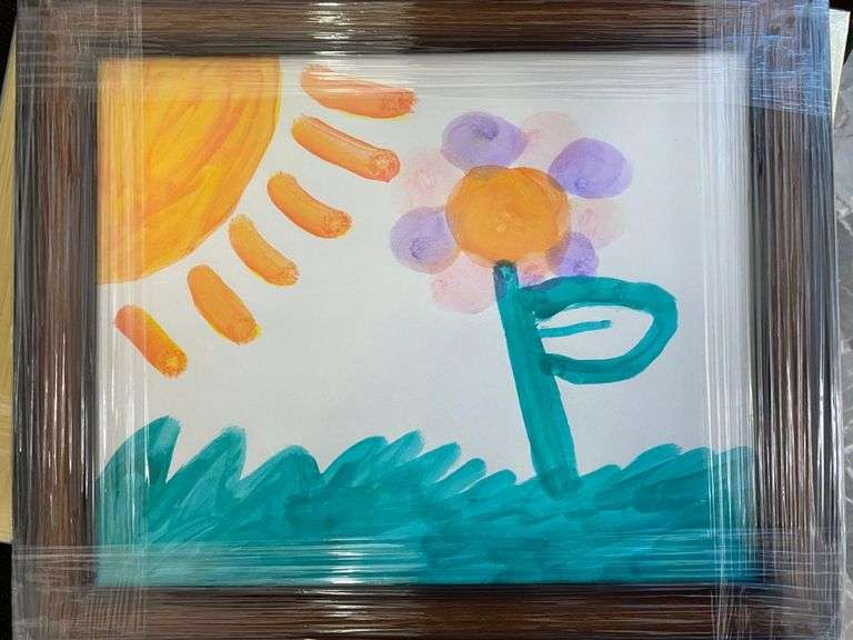 Obra titulada "Solecito", Autor Anna Mar Mondragón, Técnica óleo, Edad 5 años