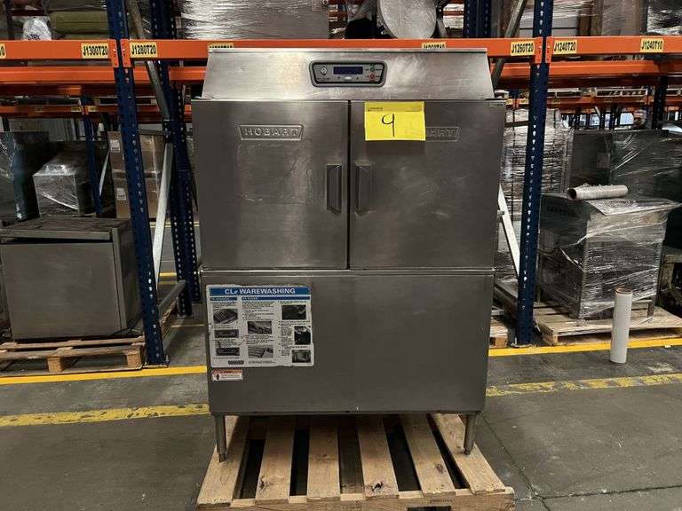 Lavaloza Marca HOBART, Modelo CLPS66E, Serie 069842, 60HZ, 208-240V, 16.3 AMPS, Medidas 169CM X 110C