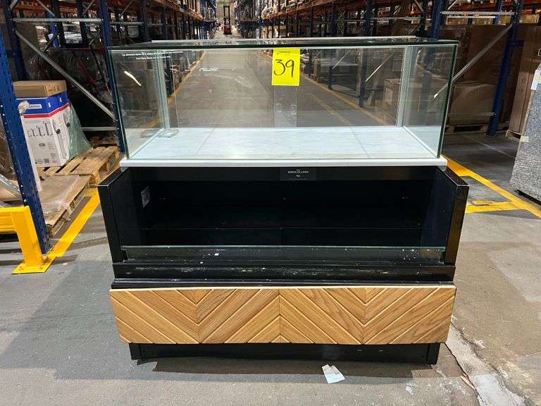 Vitrina refrigerada Marca OJEDA, Modelo STARBUCKS G4 54, Serie 01017Y, 127V, 60HZ, 7,5 AMPS, Medidas