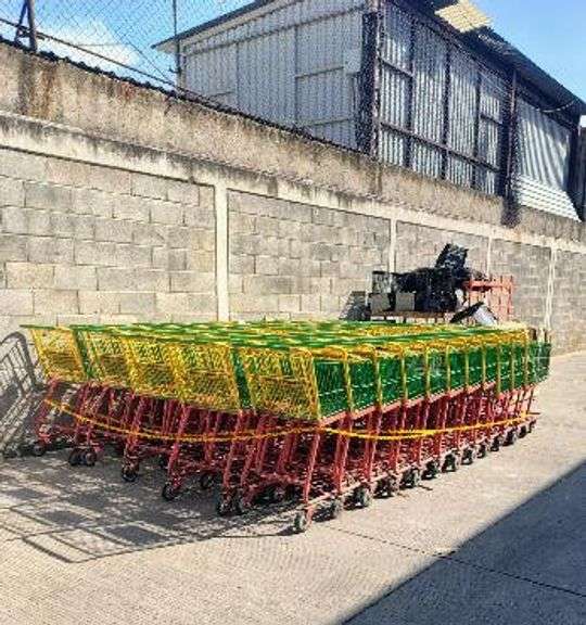 110 CARRITOS DE AUTOSERVICIO AMARILLOS (Incompleto/Dañado), 4 Controlador UPS (Incompleto/Dañado) Di