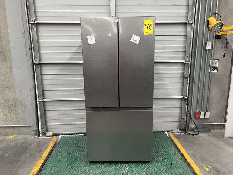 Refrigerador Marca SAMSUNG, Modelo RF25C5151S9, Serie 00252M, Color GRIS (Equipo de Devolución)