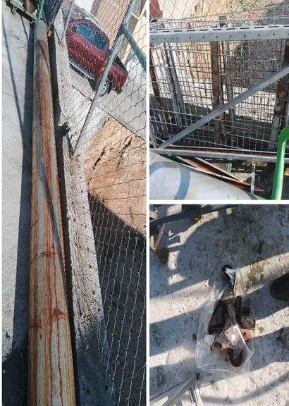 100 KG CHATARRA (Incompleto/Dañado), 3 PLATAFORMA ABARROTERA (Incompleto/Dañado), 1 CARRITOS DE AUTO