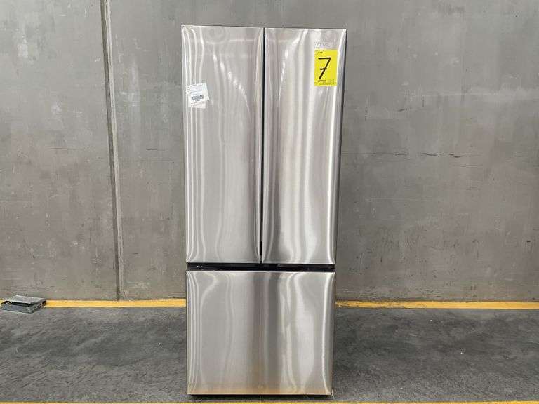 Refrigerador Marca ATVIO, Modelo ATR18FS2D, Serie ATSS160007, 120V,60HZ, 1.0AMPS, Color Gris (Equipo