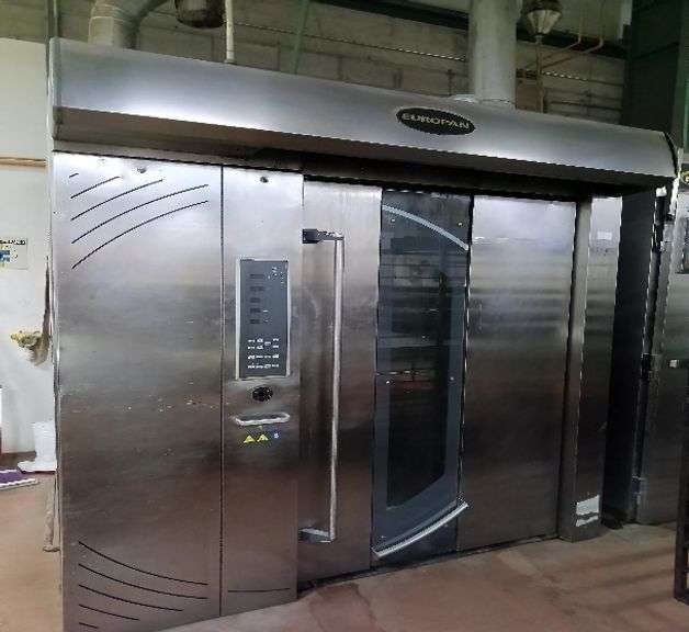 (Equipo canibalizado)1 HORNO GIRATORIO A GAS P 1 CARRO (Incompleto/Dañado), 1 CAMARA D FERMENTACION 