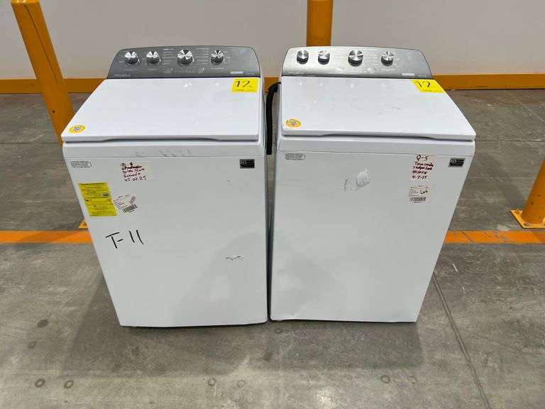 Lote de 2 lavadoras, contiene: 1 Lavadora de 22KG Marca WHIRLPOOL ...