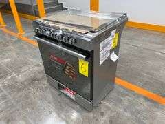 Estufa de 6 quemadores Marca ATVIO, Modelo 30SMG6G066LSM, Serie 092677 ...