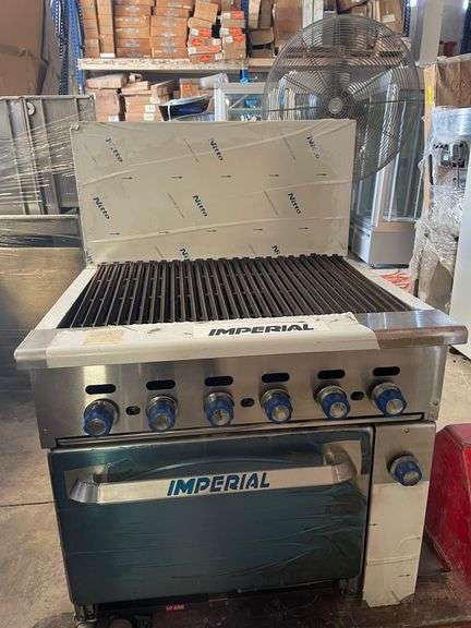 (NEW) 36" Radian Match Broilers Brand: Imperial Range Model: IR-36BR-126 Series No.: 12324417 F-G (